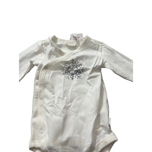 Firsts off white long sleeve bodysuit 12 months - Picture 3 of 4